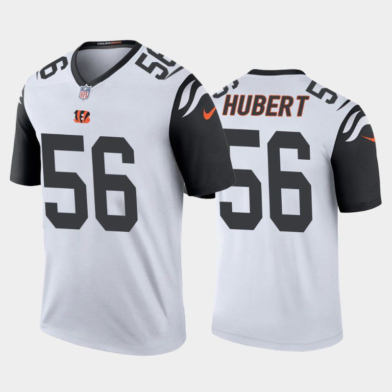 Men Cincinnati Bengals #56 Wyatt Hubert Nike White Color Rush Legend NFL Jersey->cincinnati bengals->NFL Jersey